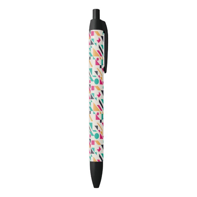 Stylo Noir Motif abstrait 3 (Bas (Vertical))