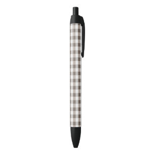 Stylo Noir Motif Brown de nappe