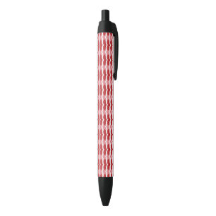 Stylo Noir Motif de coeur