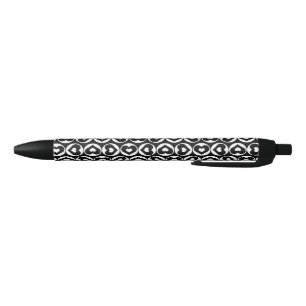 Stylo Noir Motif de coeur Love Graphic Bold