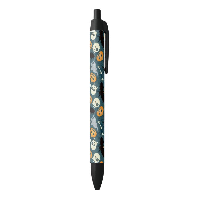 Stylo Noir Motif de Halloween (Bas (Vertical))