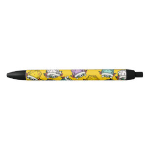 Stylo Noir Motif de jeu de dés D20