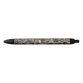 Stylo Noir Motif de la chasse au camouflage 6