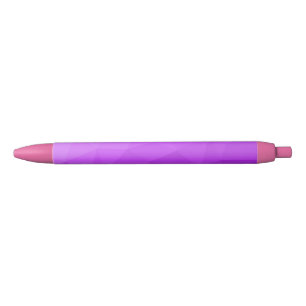 Stylo Noir Motif de maillage géométrique dégradé de lavande v