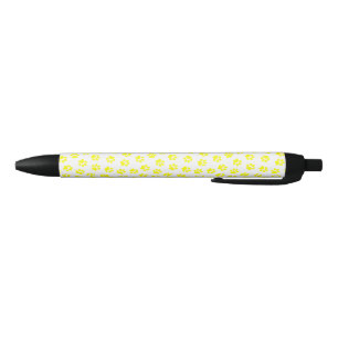 Stylo Noir Motif De Pâtes, Patrouilles De Chien, Paws Jaunes