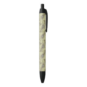 Stylo Noir Motif de plume