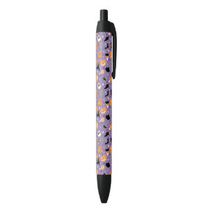 Stylo Noir Motif d'Halloween