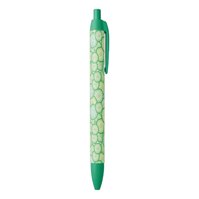 Stylo Noir Motif drôle de concombre (Bas (Vertical))