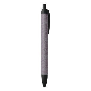 Stylo Noir Motif floral 7