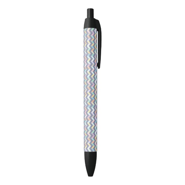Stylo Noir Motif géométrique (Bas (Vertical))