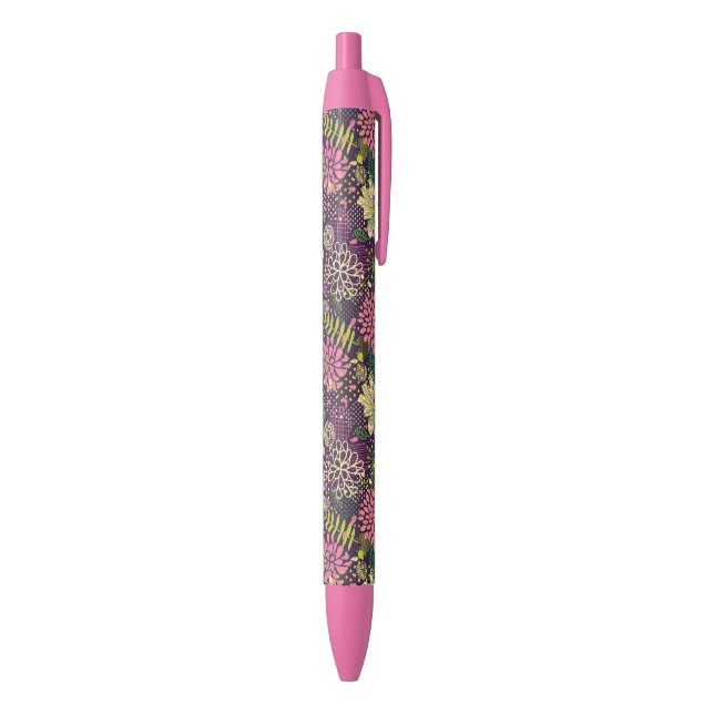 Stylo Noir Motif lumineux (Bas (Vertical))