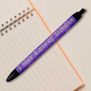 Stylo Noir Motivation et confiance en soi - beaucoup de talen