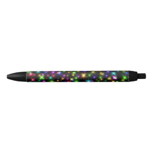 Stylo Noir Multicolor Christmas Star Rays-57191