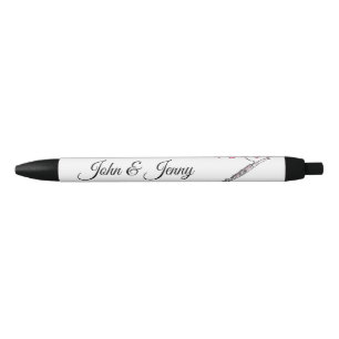 Stylo Noir Musicien Bassoon Personnalisé Mariage Favoriser Ca