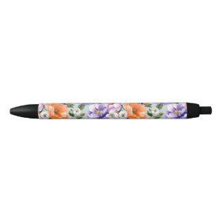 Stylo Noir Muted Colorful Flowers Boho flower
