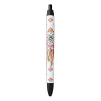 Natif américain aztèque Dreamcatcher d'aquarelle