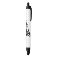 Noir Blanc Cerf Animal Nature silhouette
