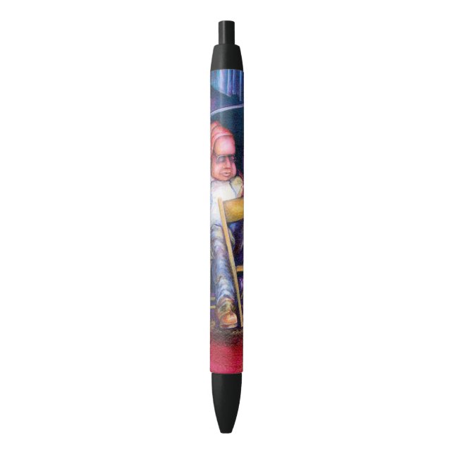 Stylo Noir Norman préfère dessiner dans son sommeil (devant Vertical)