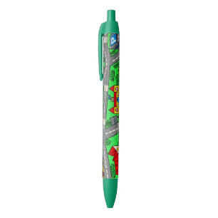 Stylo Noir nostalgie des années 90, Moquette de piste Voiture