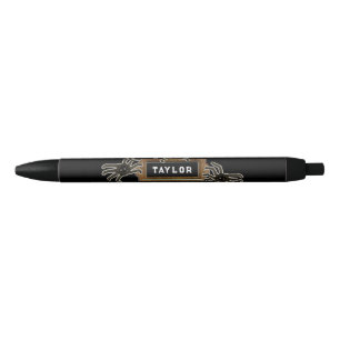 Stylo Noir nouveauté personnalisée de Halloween