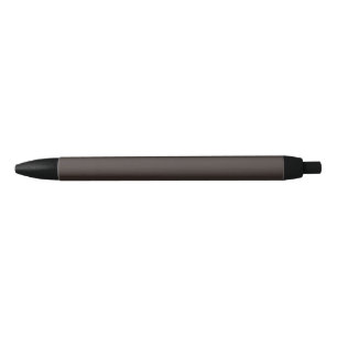 Stylo Noir Noyer solide, Brown,