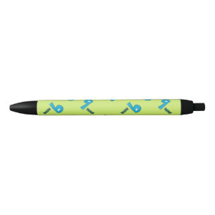 Stylo Noir Numéro neuf vert