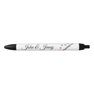 Stylo Noir Oboe Musicien Personnalisé Mariage Favoriser Cadea