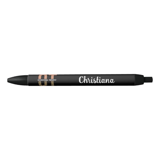 Stylo Noir Offre d'appréciation personnalisée d'un ergothérap (Devant)