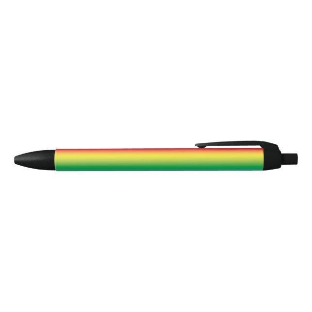 Stylo Noir orgueil arc-en-ciel couleur lgbt lgbtq crayon (Haut)