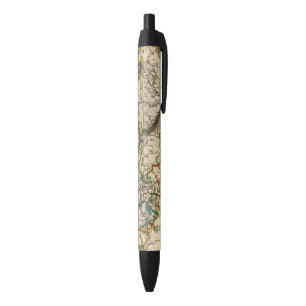 Stylo Noir Oriental - carte européenne