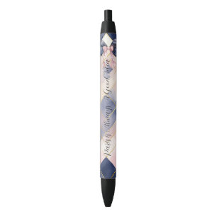 Stylo Noir Paris est toujours une bonne idée Bleu Rose