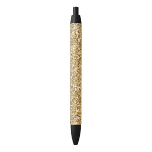 Stylo Noir Parties scintillant Gold Glitz         