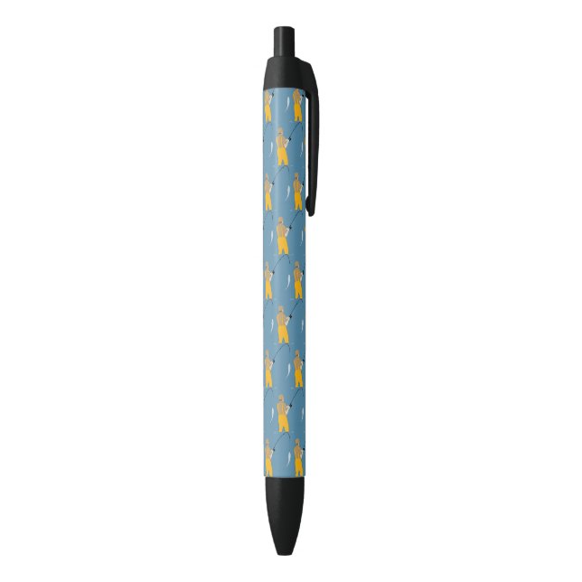 Stylo Noir Pêche (Bas (Vertical))