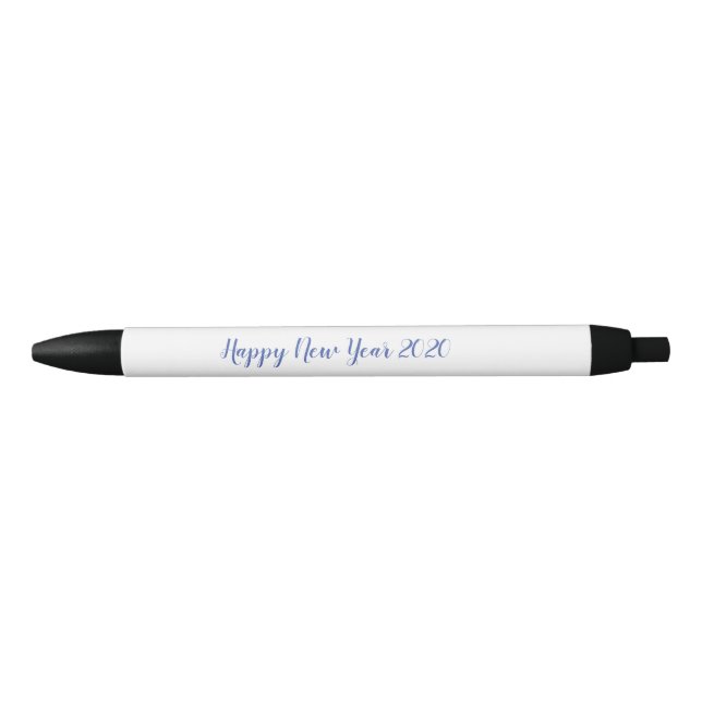 Stylo Noir Pen Happy New Year 2020 (Devant)