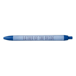 Stylo Noir Père de la mariée de première année
