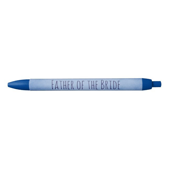 Stylo Noir Père de la mariée de première année (Devant)