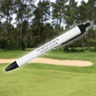 Stylo Noir Personalized Golf Club Name and Established Date