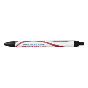 Stylo Noir Personnalisé Ajouter votre propre candidat à la pr
