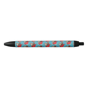 Stylo Noir Personnalisé Cute Pembroke Welsh Corgi