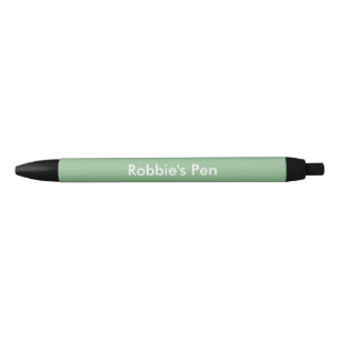 Stylo Noir Personnalisé en vert foncé