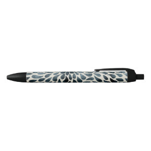 Stylo Noir Pétales