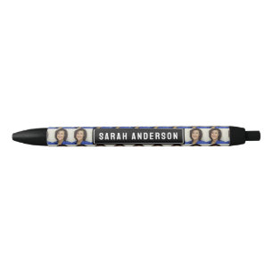 Stylo Noir Photo personnalisée