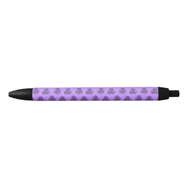 Stylo Noir Pipe mignonne (Devant)