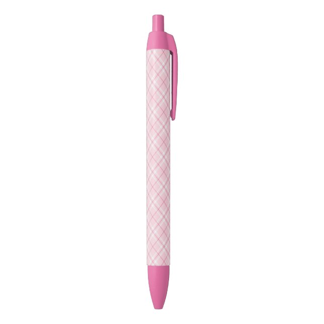 Stylo Noir Plaid rose-clair (Bas (Vertical))