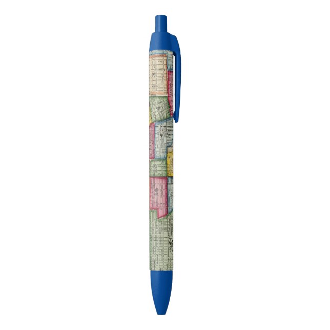 Stylo Noir Plan de Baltimore (Bas (Vertical))