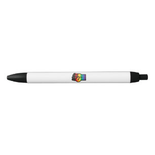 Stylo Noir Poing gay pride
