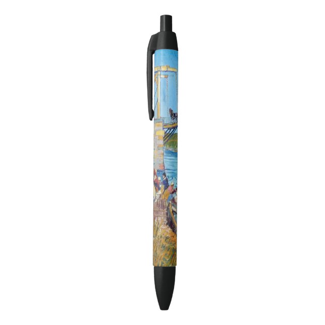 Stylo Noir Pont Langlois à Arles Vincent Van Gogh Japonisme (Haut (Vertical))