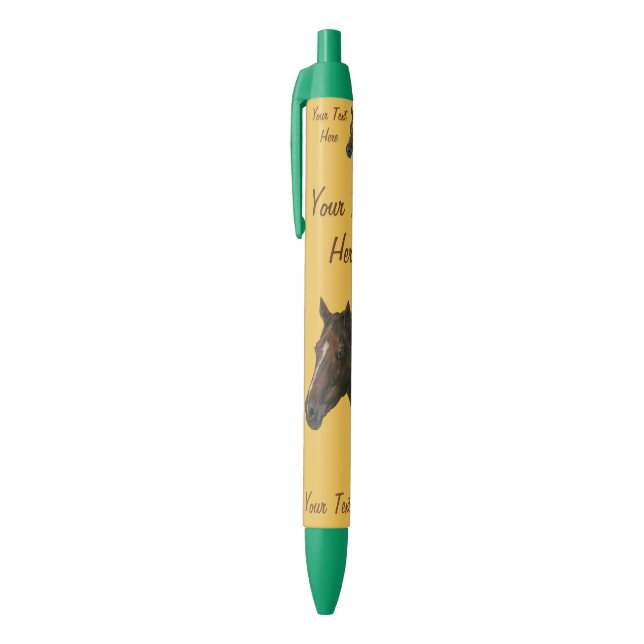 Stylo Noir portrait de Chestnut marhorst (Haut (Vertical))