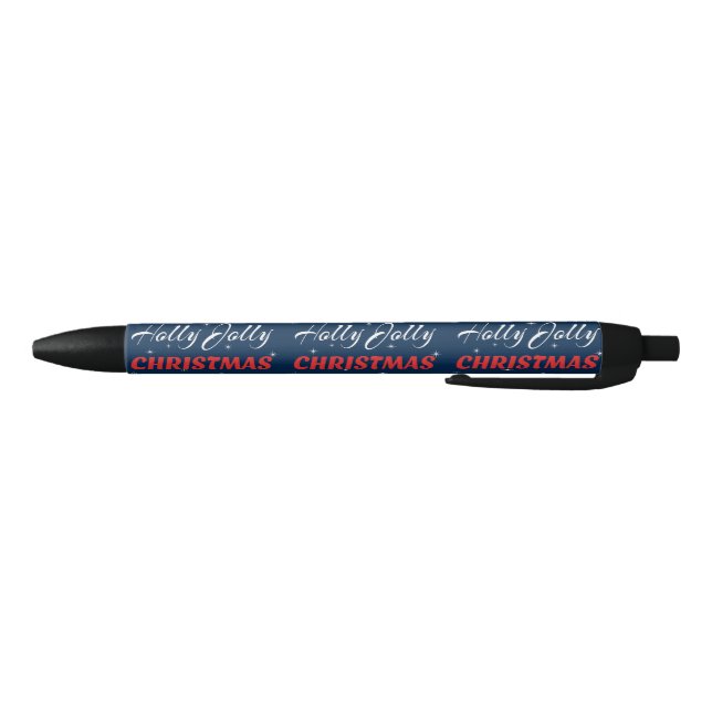 Stylo Noir Prenez un Holly Jolly Christmas (Bas)