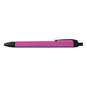 Stylo Noir Pride bisexuelle (Bi Drapeau)
